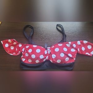 Torrid red poka-dot red top, size 0